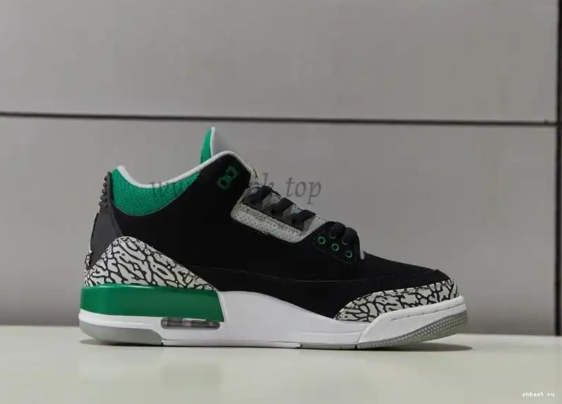 Materials Retail Retro Ready Green Ship Pine GOD PK Jordan 3 to 0603